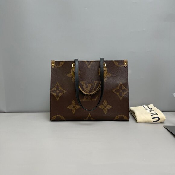 Louis Vuitton Onthego medium monogram tote shoulder bag - Picture 2 of 9